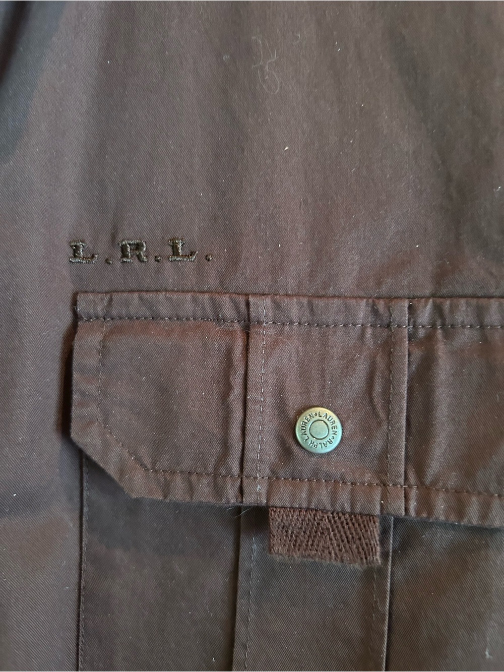 Lauren Ralph Lauren Women's Button-Down Shirt — Deep Brown - Picture 3 of 4